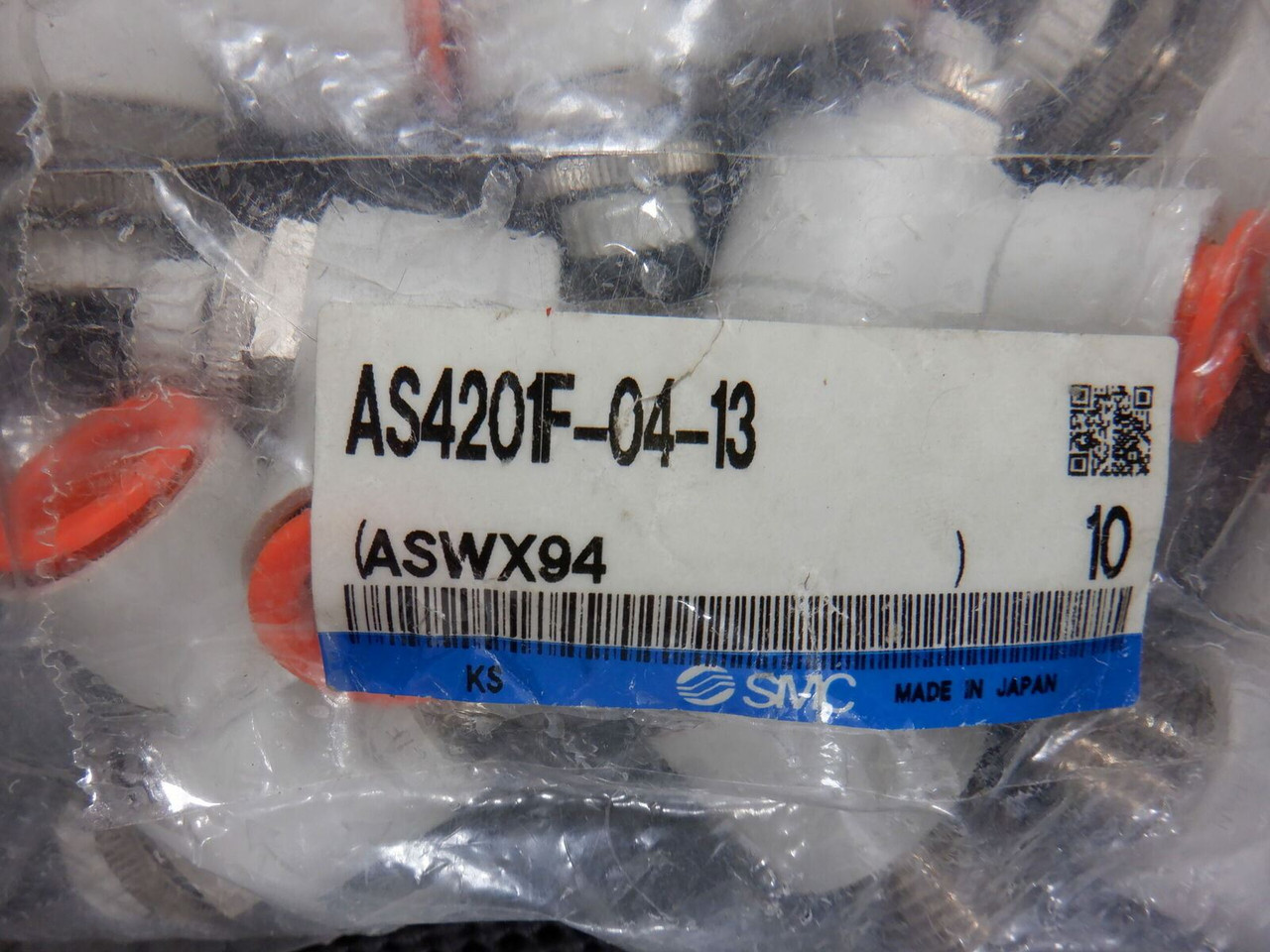 SMC AS4201F-04-13 Flow Control w/Fitting ASWX94